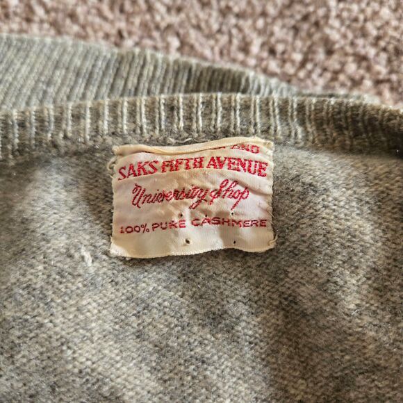 Saks Fifth Avenue Cashmere Sweater - Picture 2 of 4